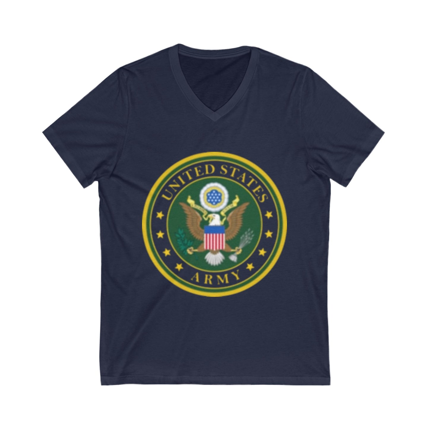US Army Unisex Short Sleeve V-Neck Tee
