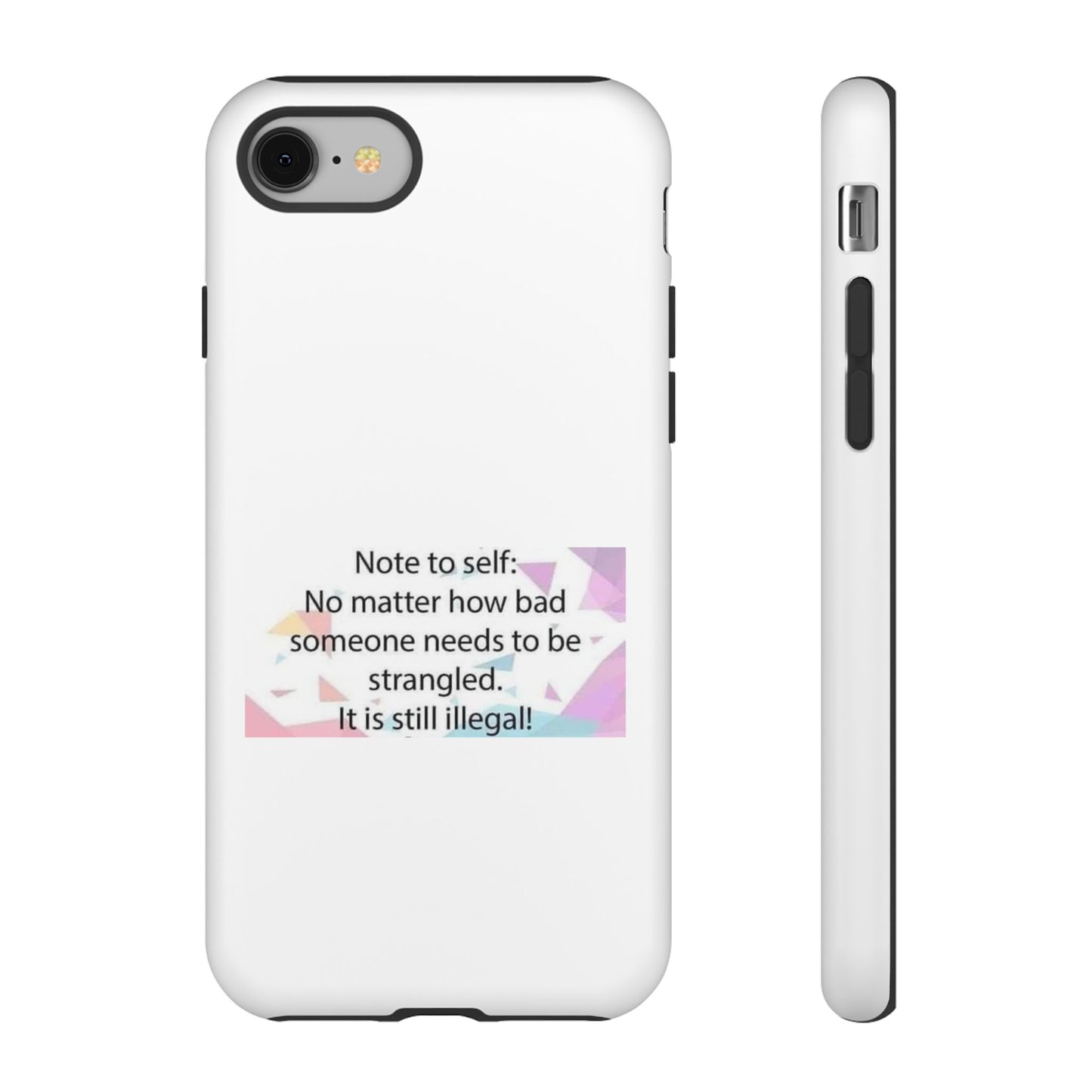 Note To Self iPhone Case