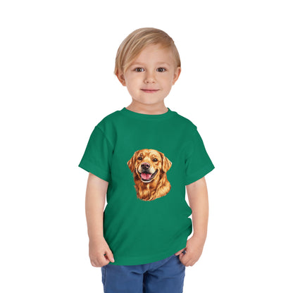 Golden Head Toddler Unisex Short Sleeve Crewneck Tee