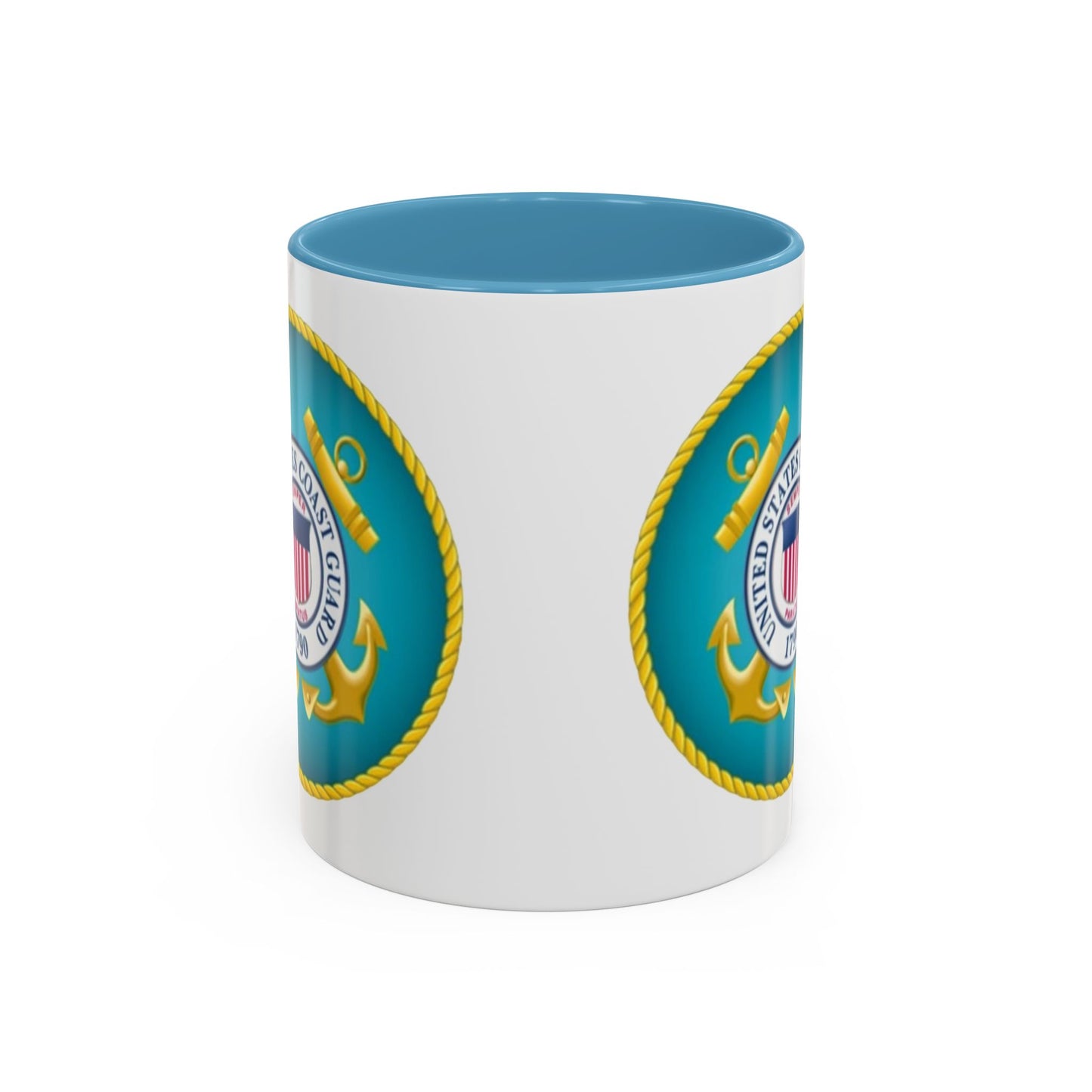 US Coast Guard 2-Tone Coffee Mug