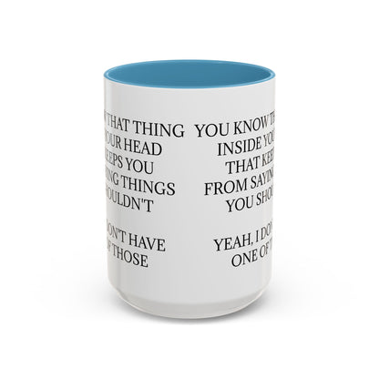 No Filter 2-Tone Coffee Mug