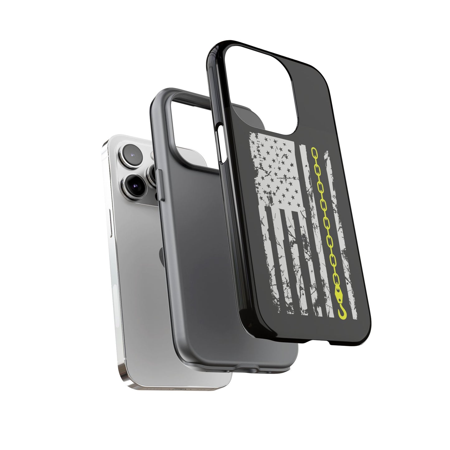 Thin Yellow Line iPhone Case