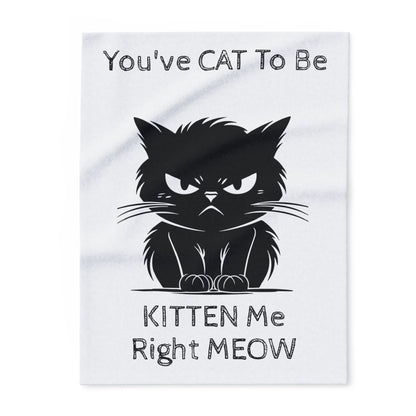 Kitten Me Arctic Fleece Blanket