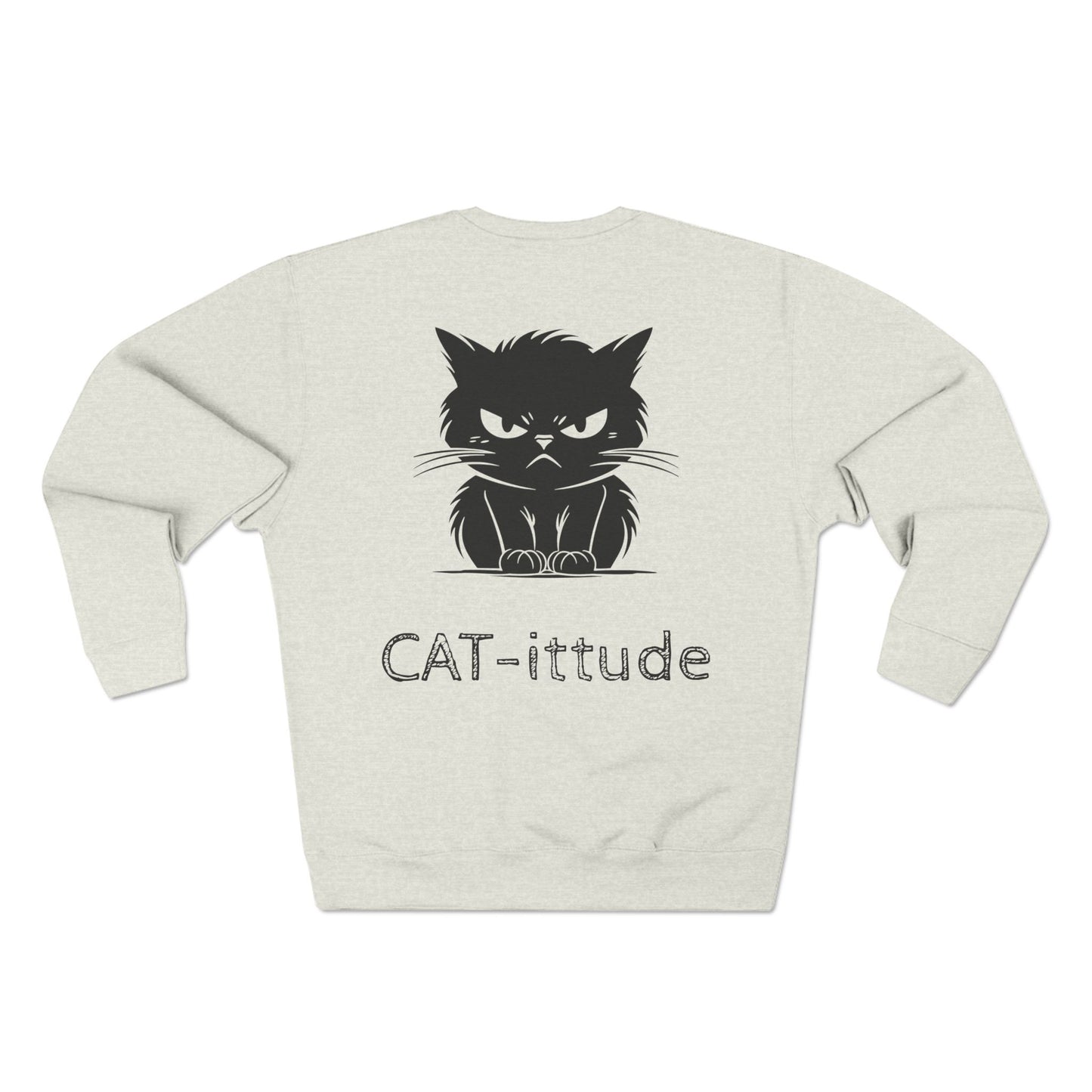 CAT-ittude Unisex Crewneck Sweatshirt