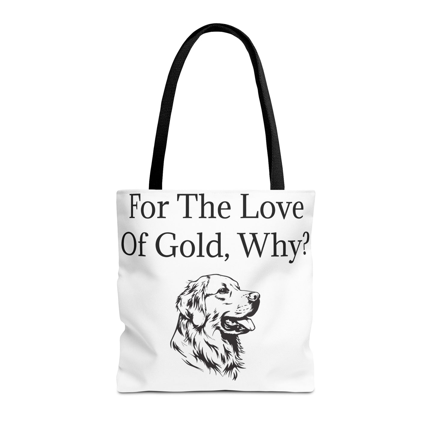 For The Love Of Gold Tote Bag