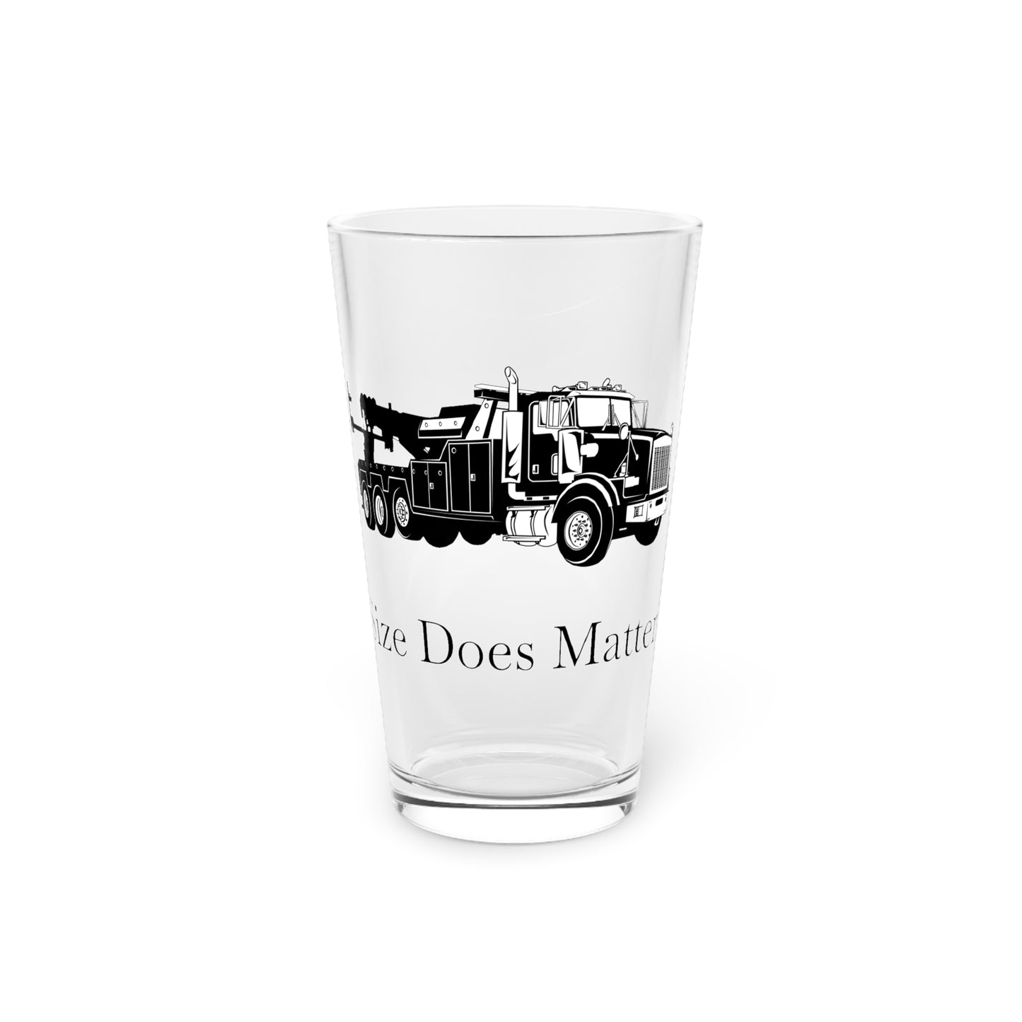 Size Does Matter Drinking Glass