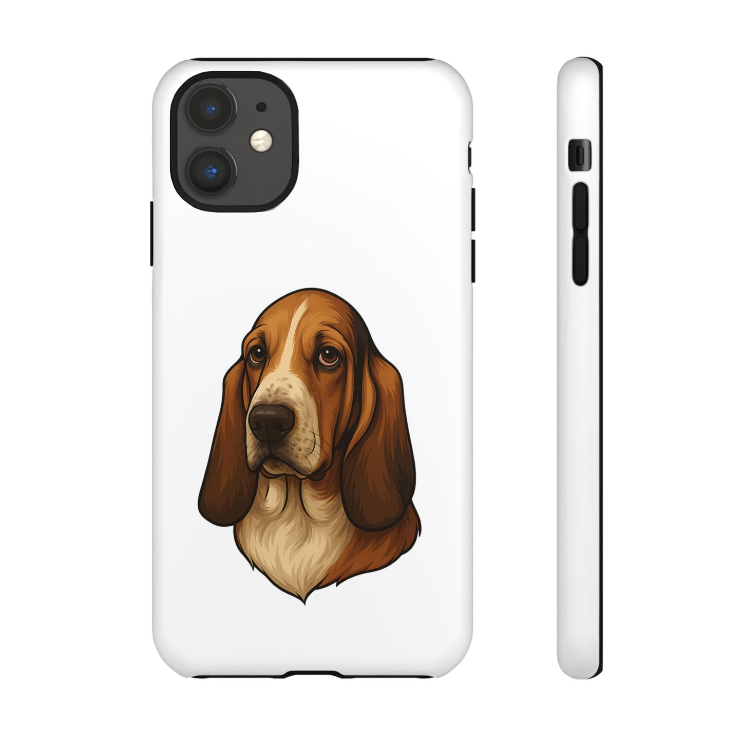 Basset Hound Head iPhone Case