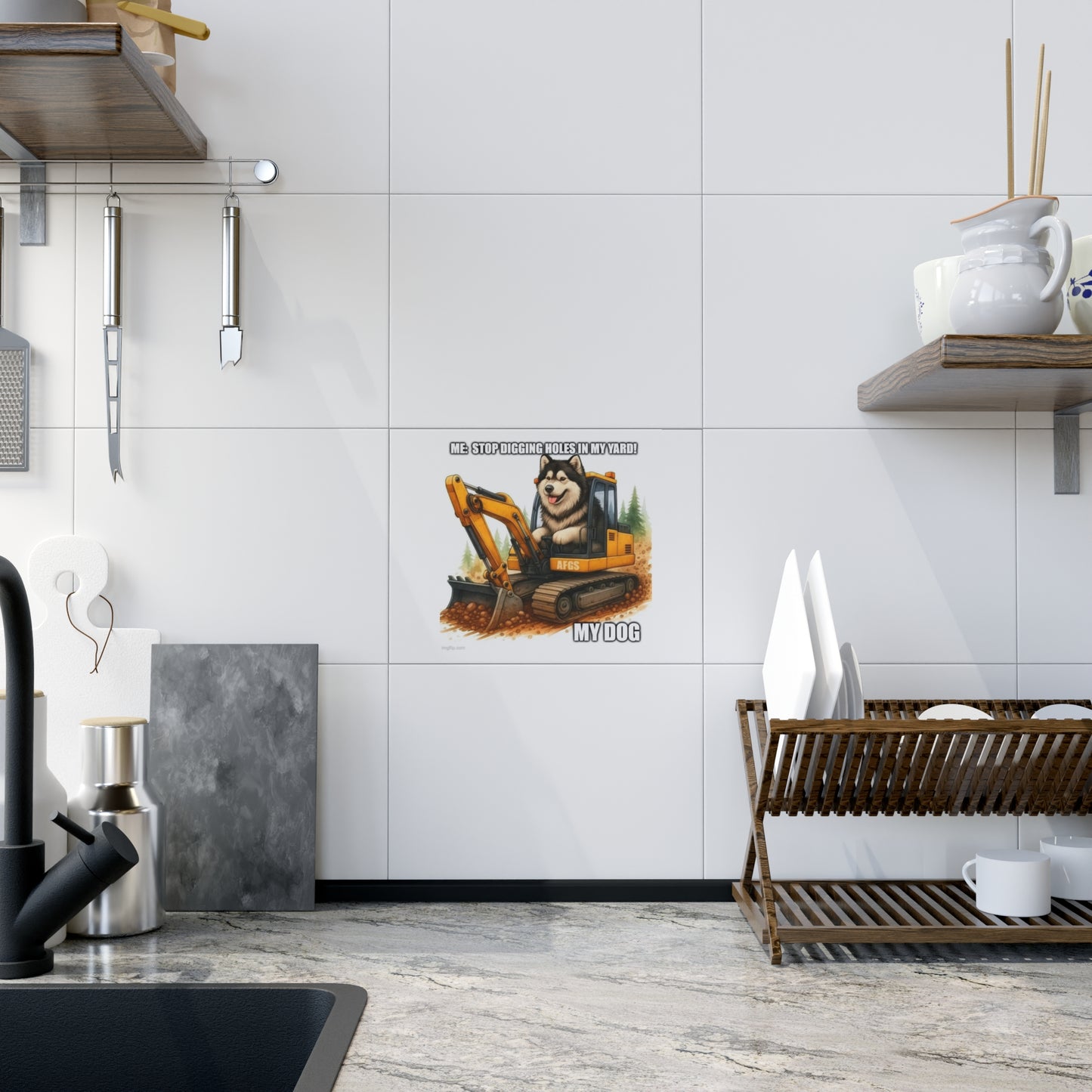 Digmaster Ceramic Photo Tile