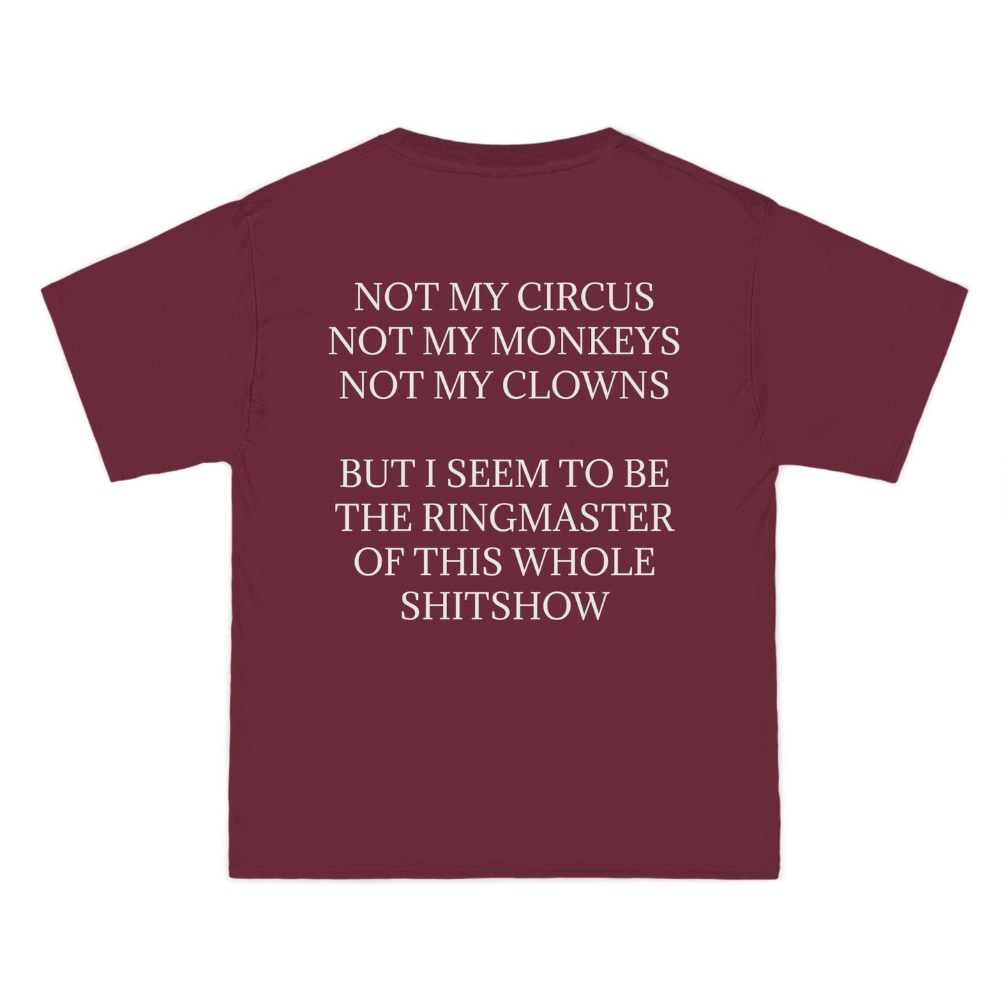 Ringmaster Men's Short-Sleeve Crewneck Tee