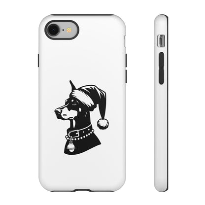 Santa Paws Doberman iPhone Case