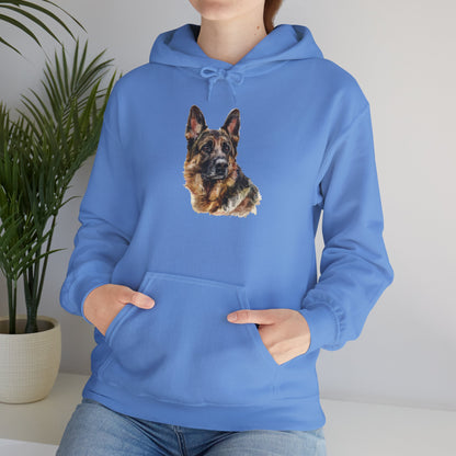 German Shepherd Head Unisex Hoodie