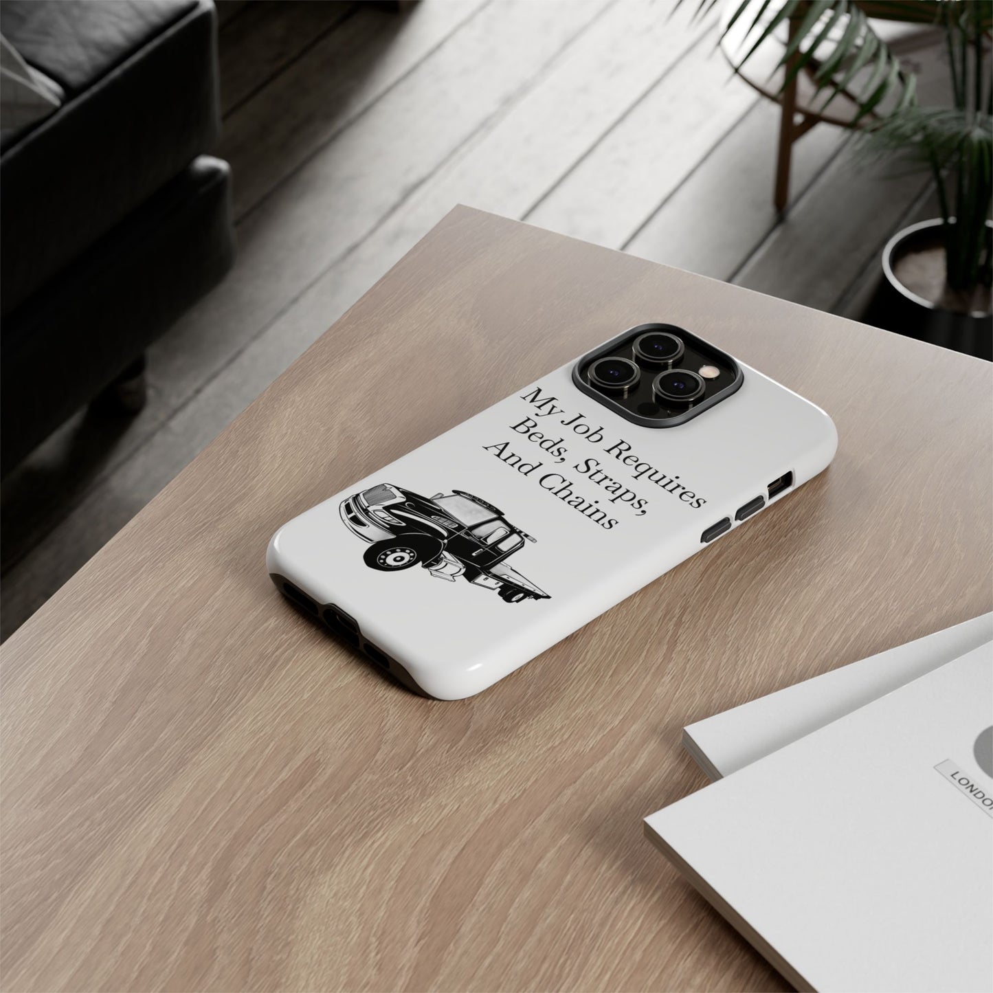 Beds, Straps, And Chains iPhone Case