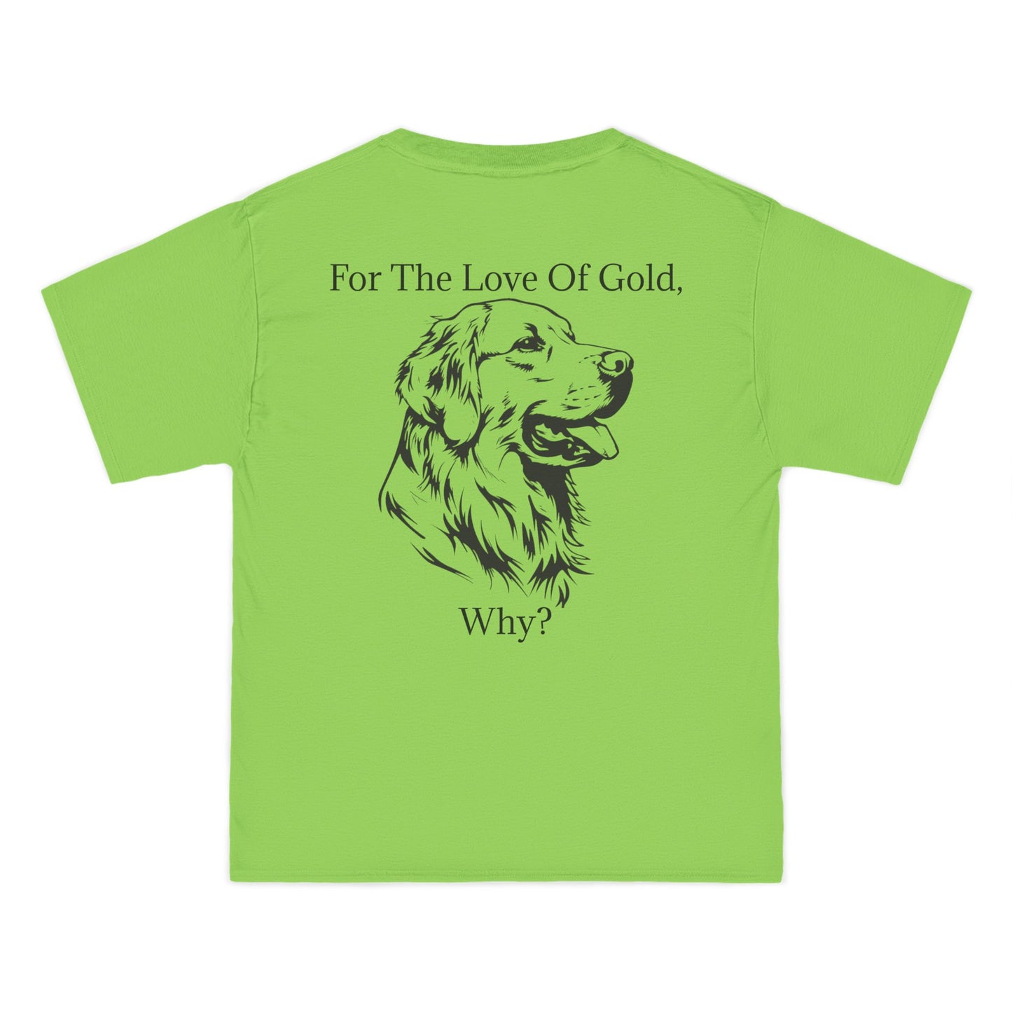 For The Love Of Gold Men's Short-Sleeve Crewneck Tee