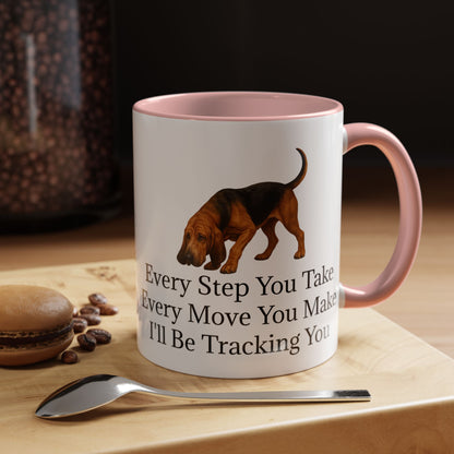 Tracking You 2-Tone Coffee Mug