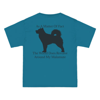 Matter Of Fact Malamute Men's Short-Sleeve Crewneck Tee