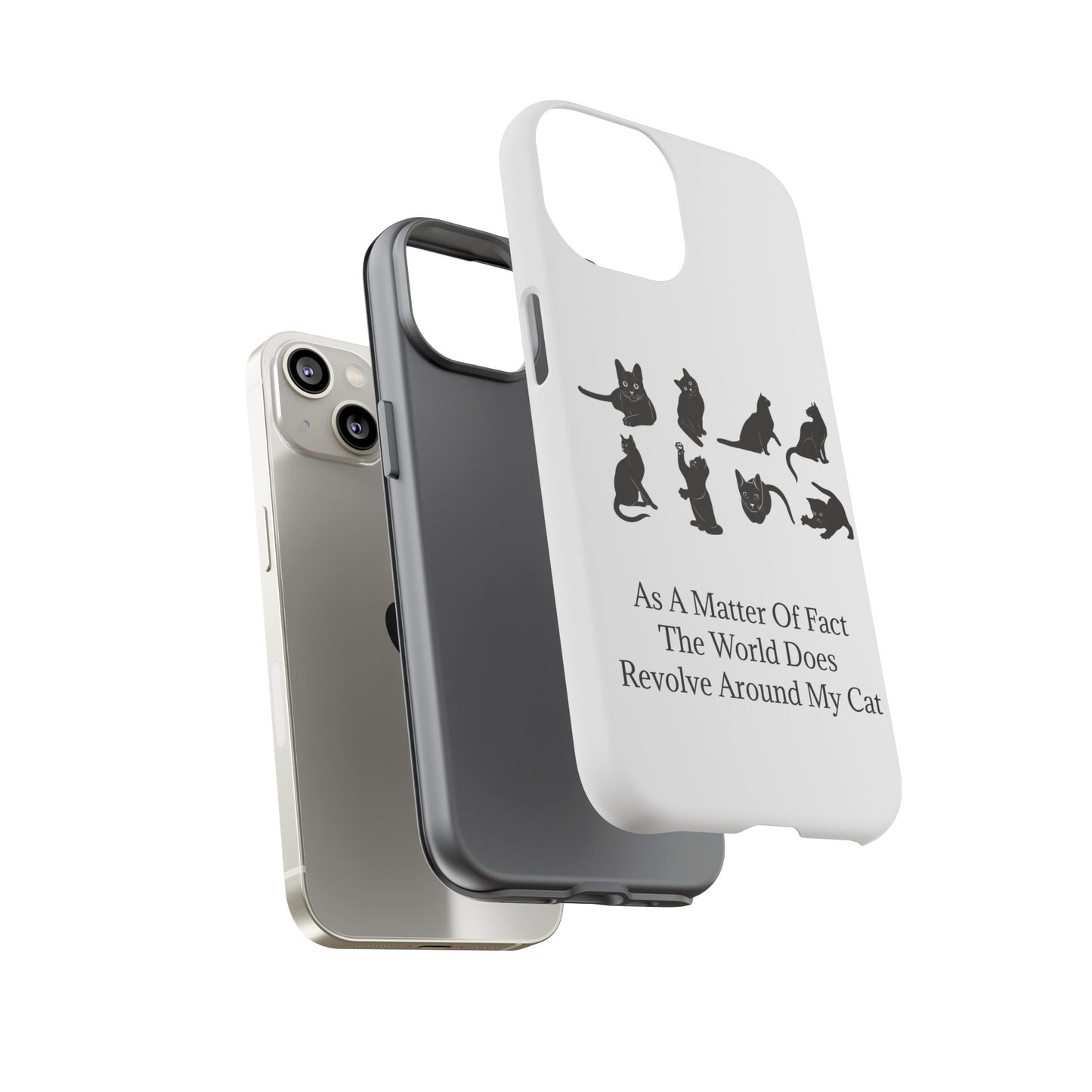 Matter Of Fact Cat iPhone Case