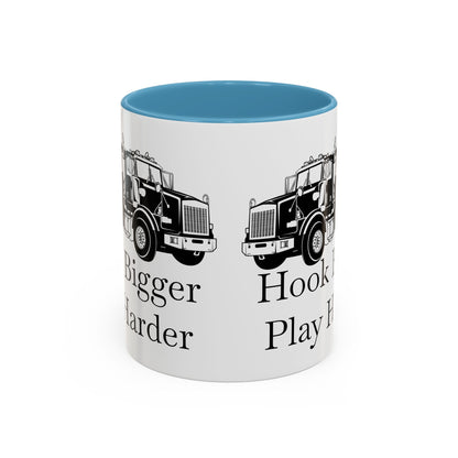 Hook Bigger 2-Tone Coffee Mug