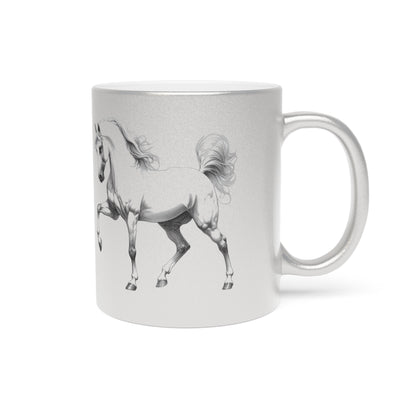 Fancy Pants Metallic Coffee Mug
