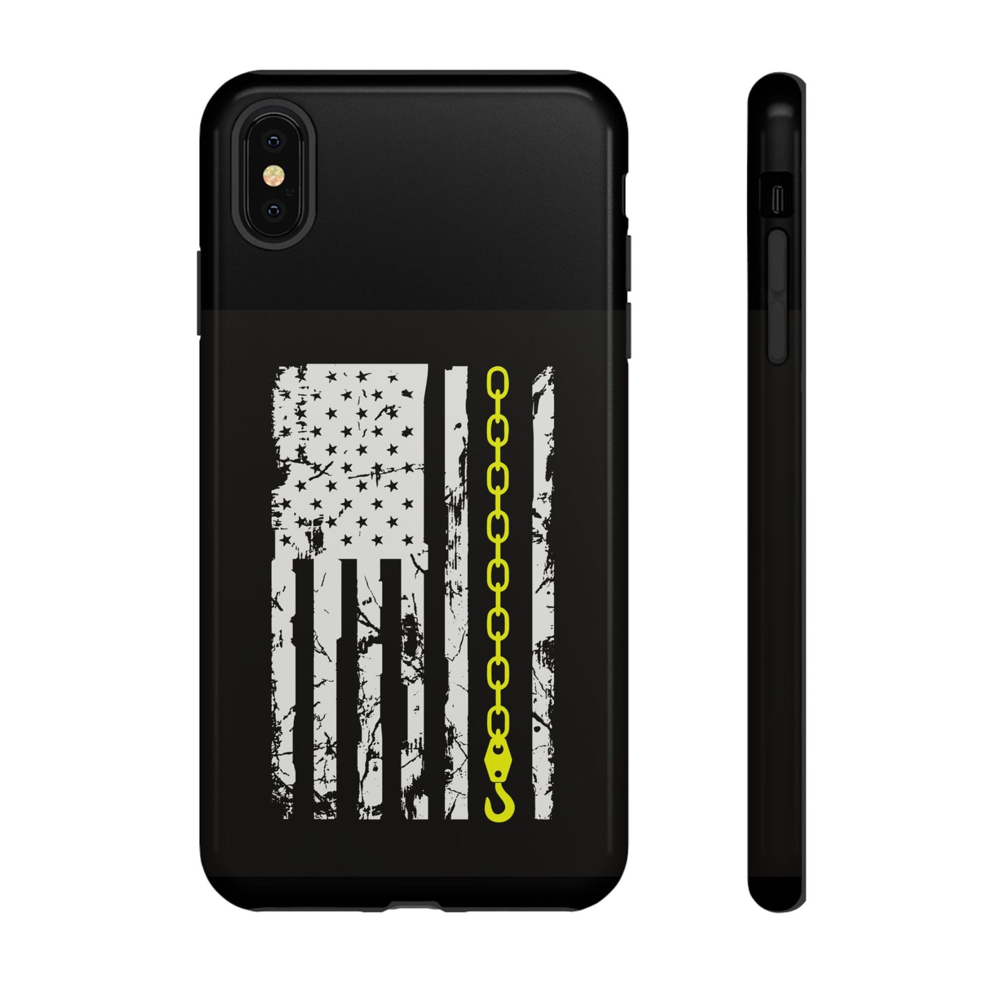 Thin Yellow Line iPhone Case