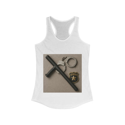 Law Enforcement Appreciation Women's Racerback Tank