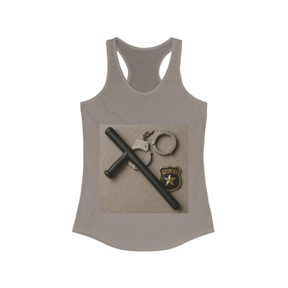 Law Enforcement Appreciation Women's Racerback Tank