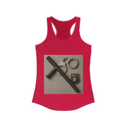 Law Enforcement Appreciation Women's Racerback Tank