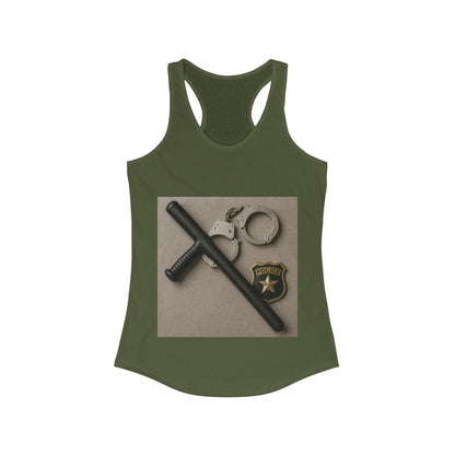 Law Enforcement Appreciation Women's Racerback Tank