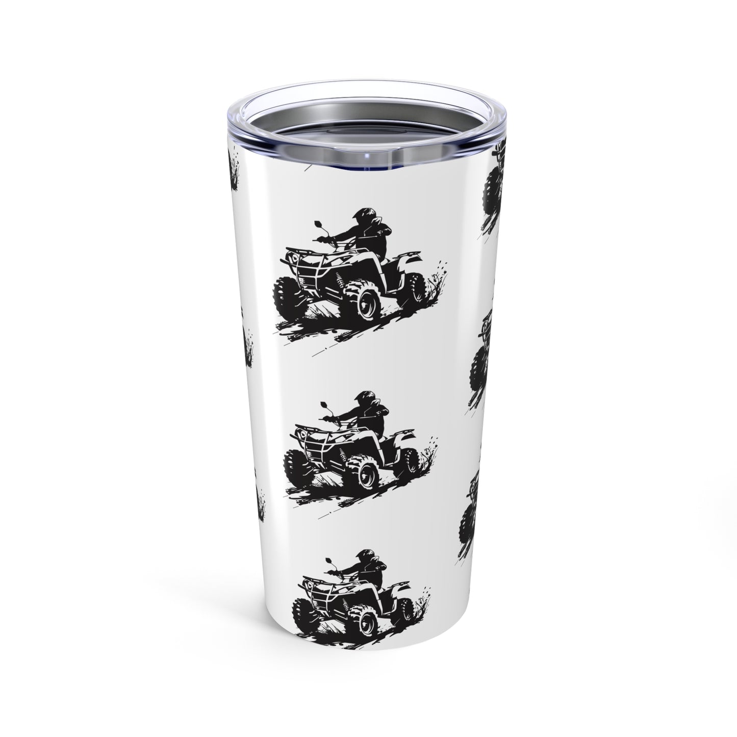 Slingin' Mud Quad Tumbler