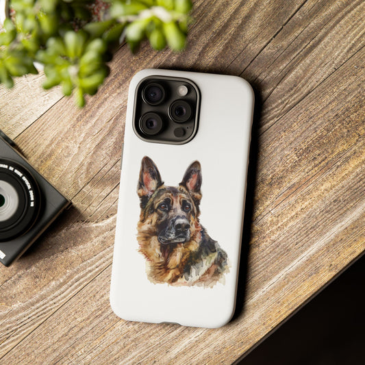 German Shepherd Head iPhone Case