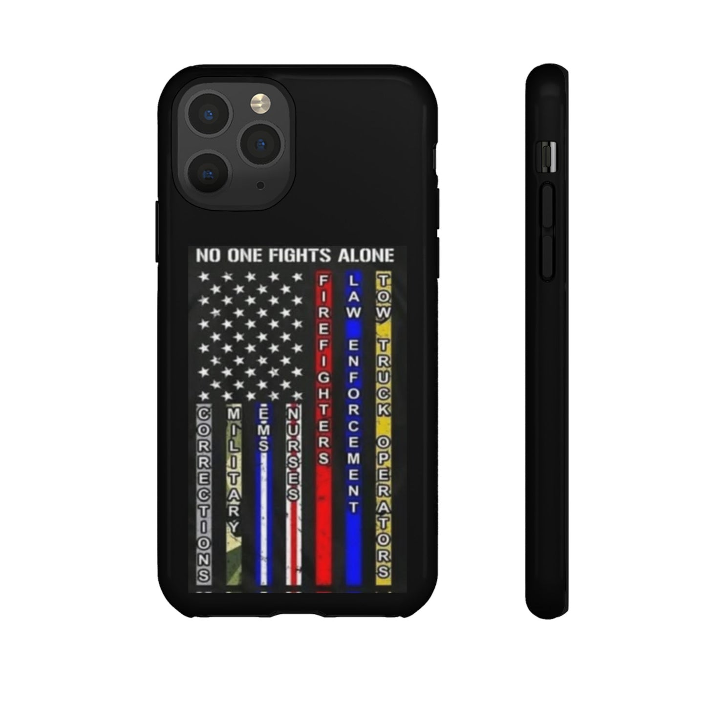 No One Fights Alone iPhone Case