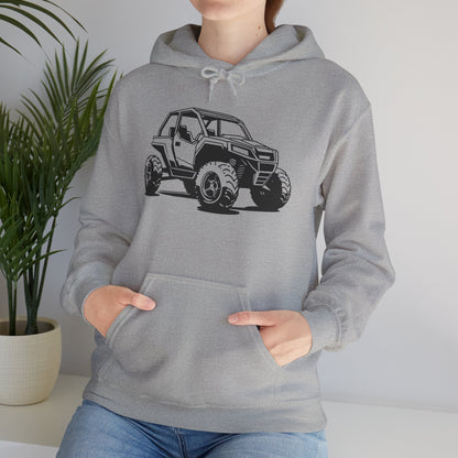 Off The Beaten Path Side By Side Unisex Hoodie