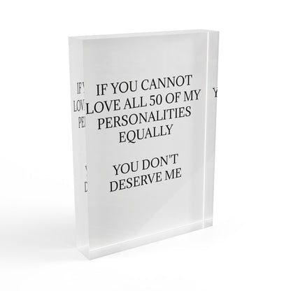50 Personalities Acrylic Photo Block