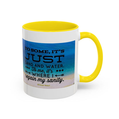 Dr. Beach 2-Tone Coffee Mug
