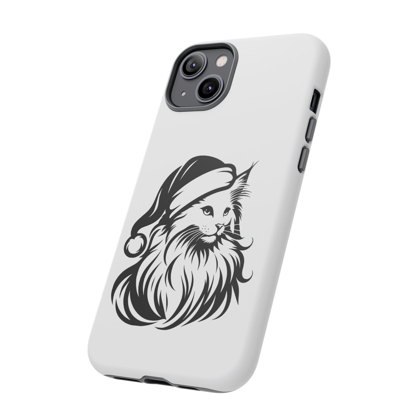 Santa Paws Cat iPhone Case