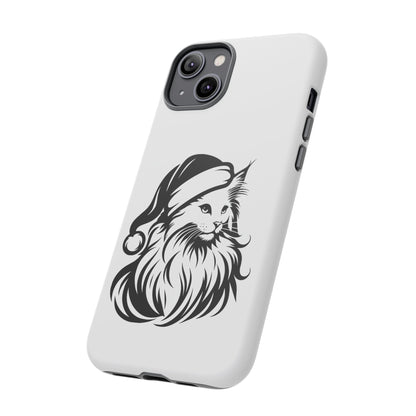 Santa Paws Cat iPhone Case