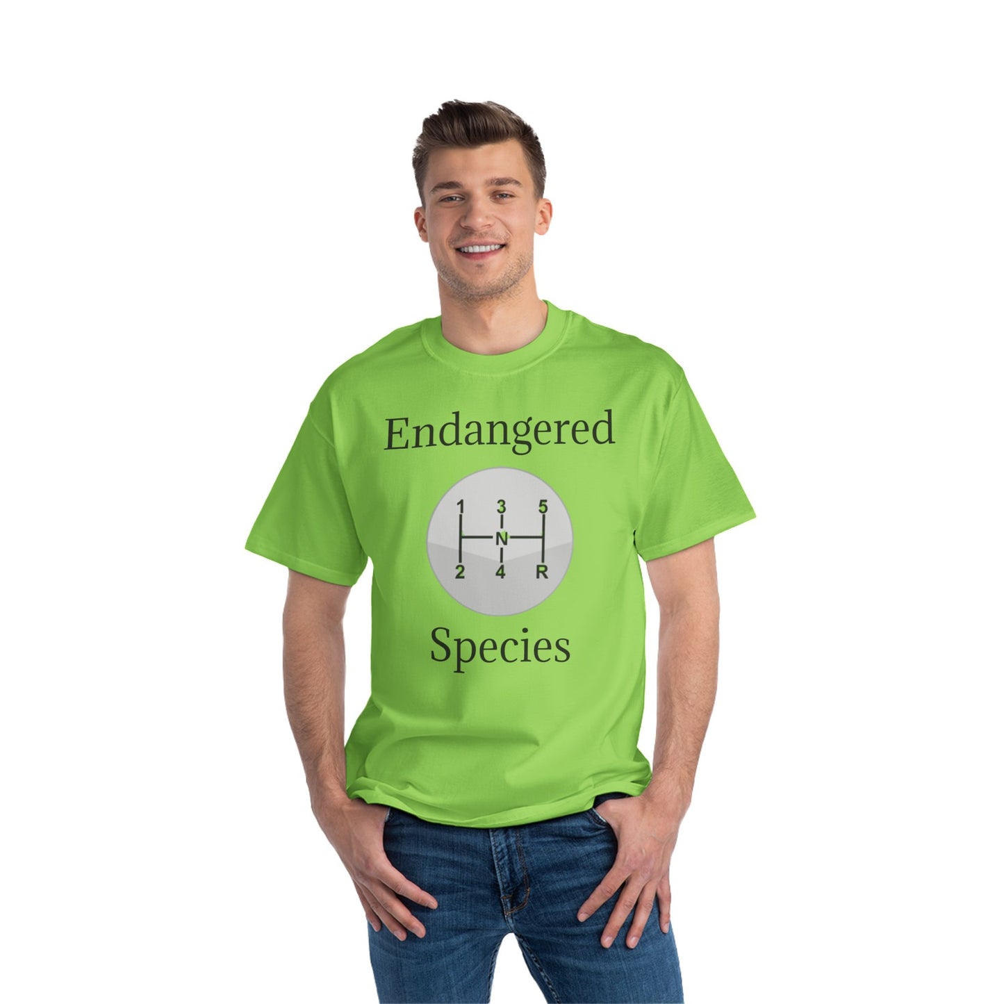 Endangered Species Men's Short-Sleeve Crewneck Tee