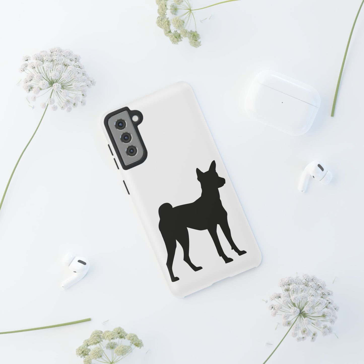 Basenji Silhouette Samsung Case