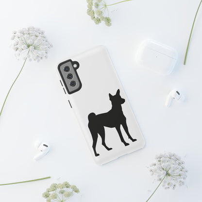 Basenji Silhouette Samsung Case