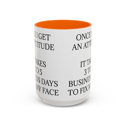 Fix My Face 2-Tone Coffee Mug