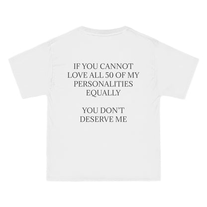 50 Personalities Men's Short-Sleeve Crewneck Tee
