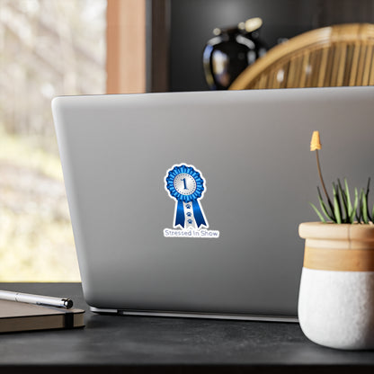 Stressed In Show Vinyl Decal
