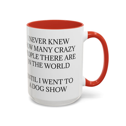 Never Knew 2-Tone Coffee Mug