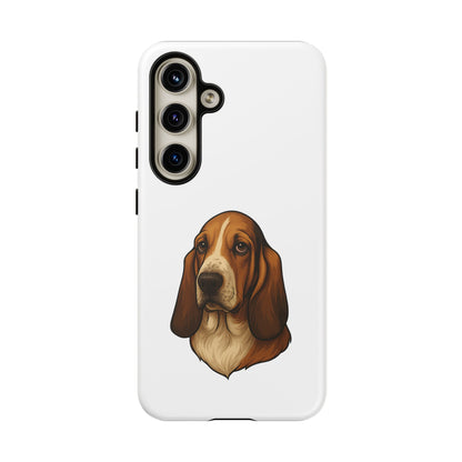 Basset Hound Head Samsung Case