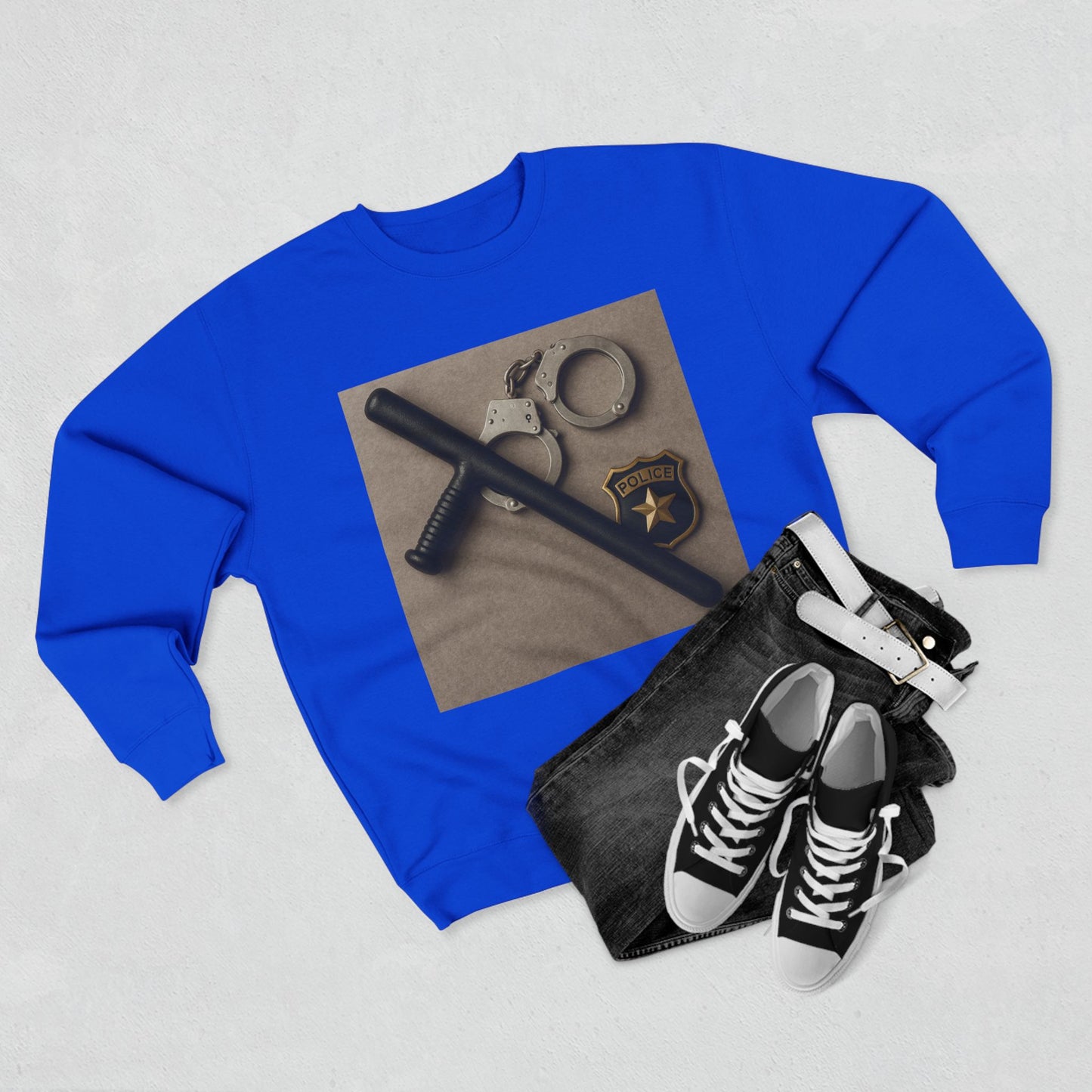 Law Enforcement Appreciation Unisex Crewneck Sweatshirt
