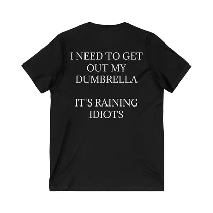 Dumbrella Unisex Short Sleeve V-Neck Tee