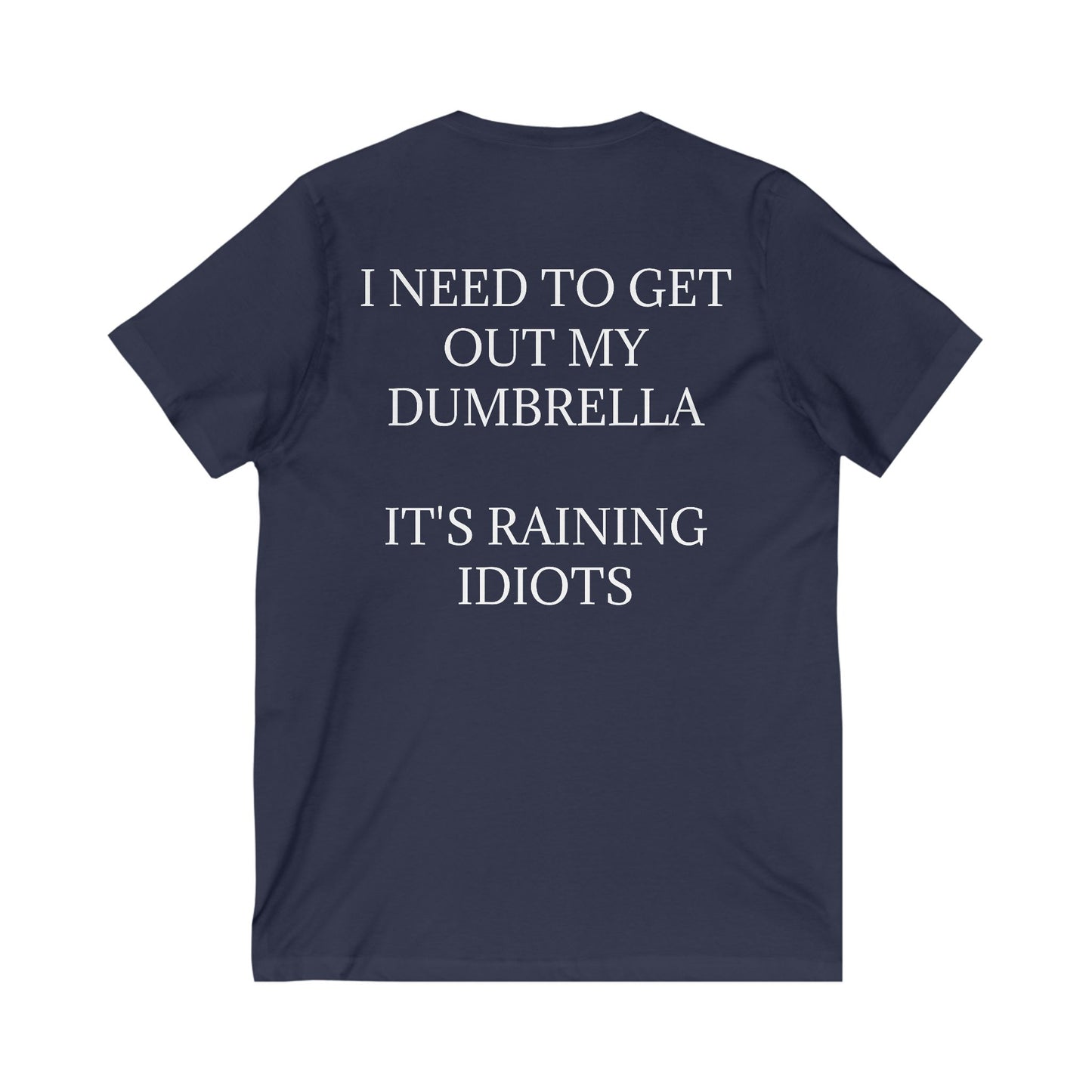 Dumbrella Unisex Short Sleeve V-Neck Tee
