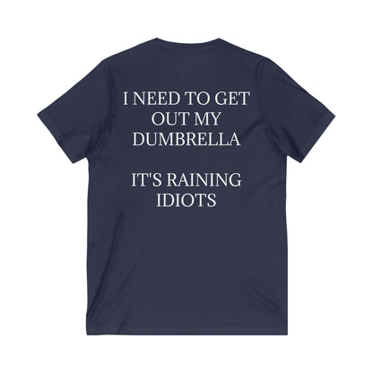 Dumbrella Unisex Short Sleeve V-Neck Tee