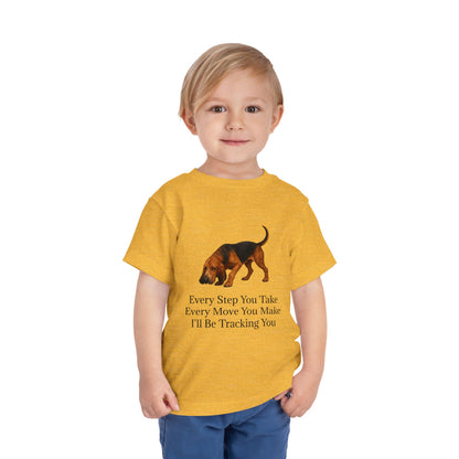 Tracking You Toddler Unisex Short Sleeve Crewneck Tee