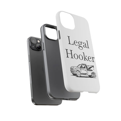 Legal H**ker Wheel Lift Tow Truck iPhone Case