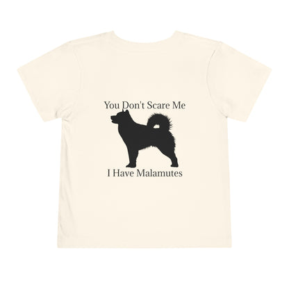 You Don't Scare Me Toddler Unisex Short Sleeve Crewneck Tee